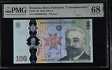 Romania 100 Lei 2019 Polymer Commemorative P 125 Superb Gem UNC PMG 68 EPQ