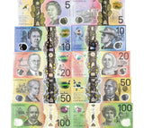 Australia Set 5 UNC 5 10 20 50 100 Dollars P 62 63 64 65 P 66 2016-2020 Polymer