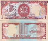 Trinidad & Tobago 1 Dollar 2006/2009 P 46A UNC