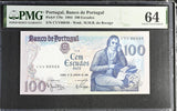 Portugal 100 Escudos 1984 P 178 c Choice UNC PMG 64