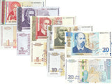 Bulgaria SET 5 Pcs 1 2 5 10 20 Leva Random Date P 114 115 116 117 118 UNC