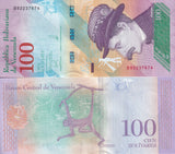Venezuela 100 Bolivares 2018 P 106 UNC
