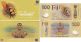 Fiji 100 Dollars 2026 2025 P NEW Polymer IN Folder UNC