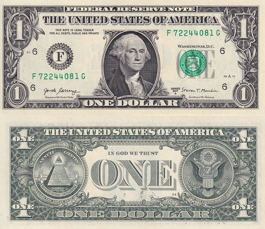 United States 1 Dollars USA 2017A F Atlanta P 544 UNC