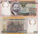 Mozambique 50 Meticais 2017 P 150 b Polymer UNC