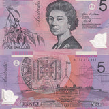 Australia 5 Dollars 2012 P 57 g Polymer UNC