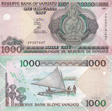 Vanuatu 1000 Vatu ND 2002 Prefix PP P 10 c AUnc