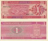Netherlands Antilles 1 Gulden 1970 P 20 UNC