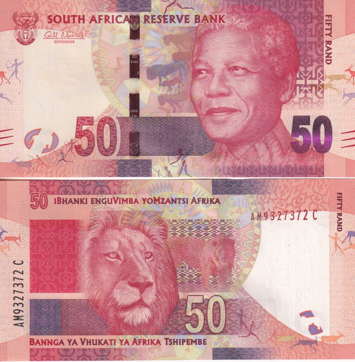 South Africa 50 Rand ND 2012 P 135 UNC