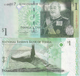 Tonga 1 Pa'anga 2009/2014 P 37 b UNC