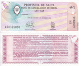 Argentina 1 Austral 1987 P S2612e UNC