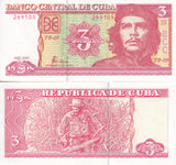 Central America 3 Pesos 2005 P 127 CHE Guevara UNC