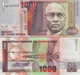 Cape Verde 1000 Escudos 1989 P 60 UNC