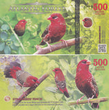 ATLANTIC FOREST 500 AVES DOLLARS STRAWBERRY FINCH 2024 Fantasy