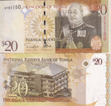 Tonga 20 PA'anga ND 2008 (2014) P 41 UNC