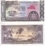 Western Samoa 10 Tala 1967/2020 P 18 DRP OFFICIAL PRINT P 18 UNC