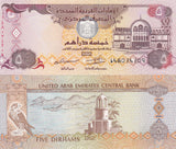 UAE UNITED ARAB EMIRATES 5 DIRHAMS 2013 P 26 UNC