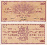 Finland 100 Markka 1957 P 97 UNC