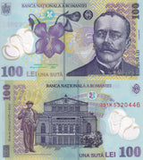 Romania 100 Lei 2022 P 121 Polymer UNC