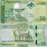 Namibia 50 Dollars 2026 P 22 NEW Design UNC