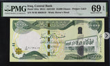 Iraq 10000 Dinars 2013 P 101 a Superb Gem UNC PMG 69 EPQ TOP POP