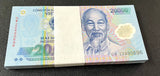 Vietnam 20000 Dong 2022 Polymer P 120 UNC LOT 100 Pcs 1 Bundle