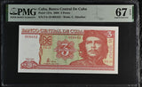 Central America 3 Pesos 2004 P 127 a CHE Guevara Superb GEM PMG 67 EPQ