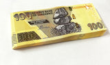 Zimbabwe 100 Dollars 2020 / 2022 P 106 UNC Lot 100 Pcs 1 Bundle