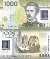Chile 1000 Pesos 2019 P 161 j Polymer UNC