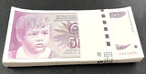Yugoslavia 50 Dinara 1990 P 104 UNC LOT 100 PCS 1 Bundle