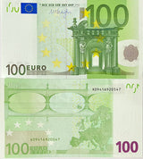 Euro 100 Euro 2002 Germany P 18 X AUnc