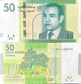 Morocco 50 Dirhams 2012 P 75 UNC
