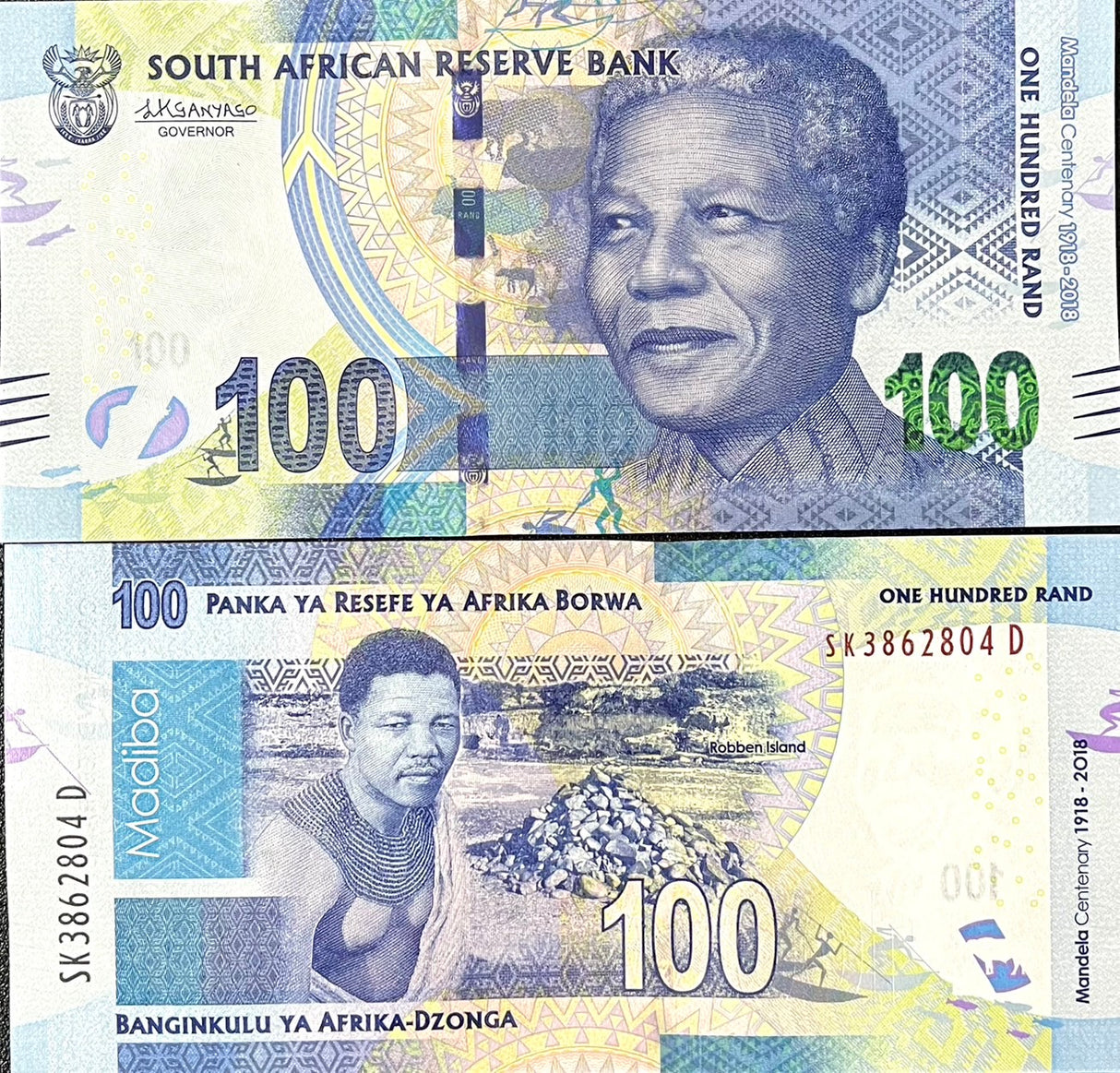 South Africa 100 Rands 2018 Comm. P 146 UNC