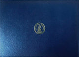 Thailand COMM. 50th Anniversary Certificate 1992 UNC W/Original BOOK Folder