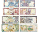 Mediterranean SET 4 AU-UNC 100 200 500 1000 Pounds Middle East 1997-1998 P 108 109 110 111