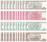 Central America Set 4 x LOT 10 = 40 AU-UNC 1 3 5 10 Peso Random Year P 116 P 117 P 123 P 128