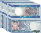 Mauritania 2000 Ouguiya 2011 P 20 UNC LOT 10 PCS