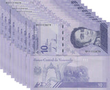 Venezuela 10 Million Bolivares Digitales 2021/2022 P 116 UNC LOT 10 Pcs