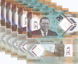 Namibia 60 Dollars ND 2025 60TH Commemorative Polymer P 19 UNC LOT 5 Pcs