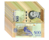 Venezuela 500 Bolivares 2018 P 108 UNC LOT 10 Pcs 1/10 Bundle