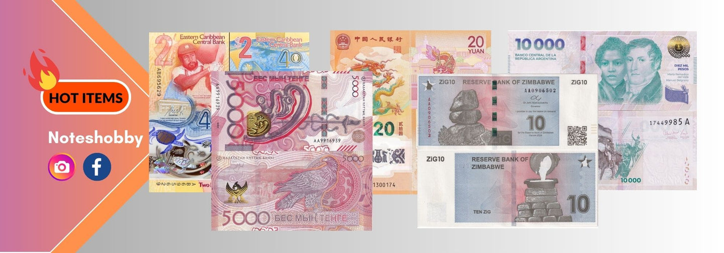 Online Store for Collectible Notes – Noteshobby