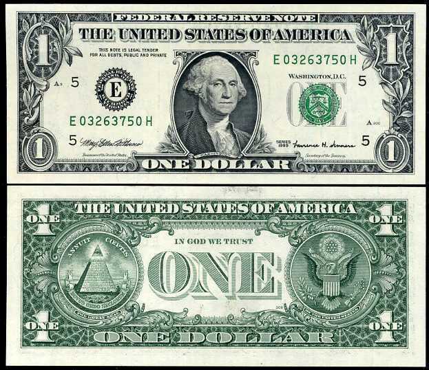 UNITED STATES 1 DOLLAR USA 1999 P 504 RICHMOND E UNC