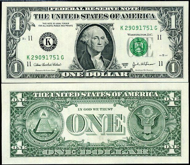 United States 1 Dollar USA 2003 P 515 K DALLAS UNC