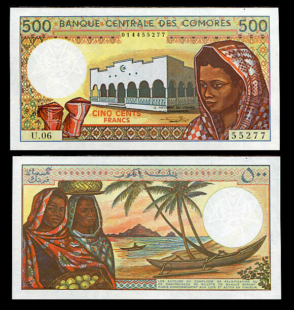 Comoros (Comores) – Noteshobby