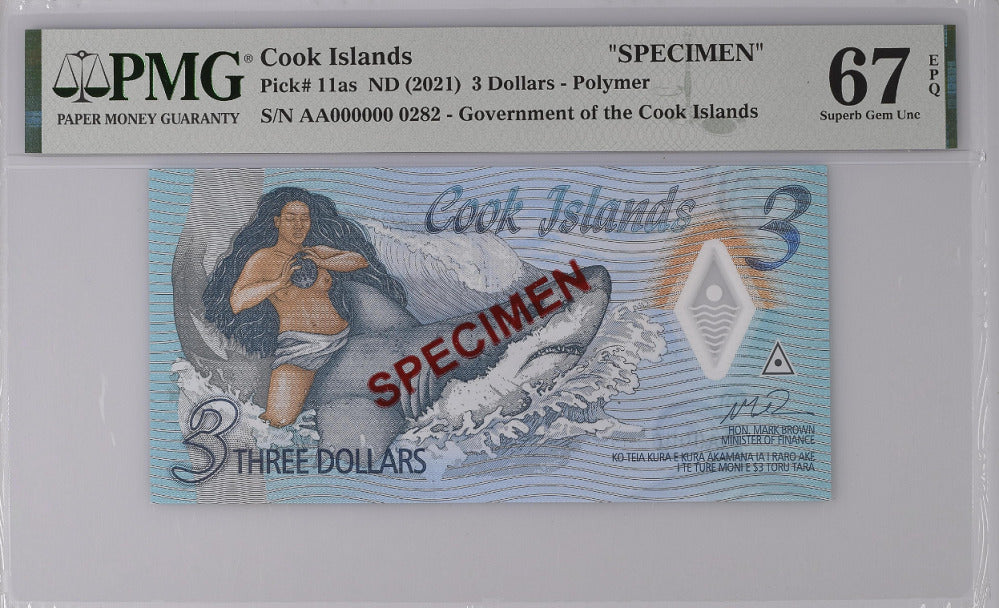 Buy Rare and Collectible Cook Islands Banknotes Online