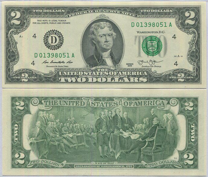 UNITED STATES 2 DOLLAR USA 2013 P 538 D CLEVELAND OH UNC