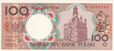 Poland 100 Zlotych 1990 P 170 b UNC