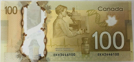 Canada 100 Dollars 2011 P 110 a Macklem Carney UNC