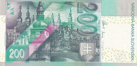 Slovakia 200 korun 2006 P 45 UNC