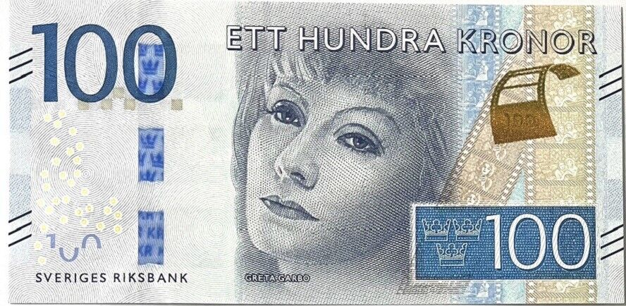 Sweden 100 Kronor ND 2016 P 71 b UNC